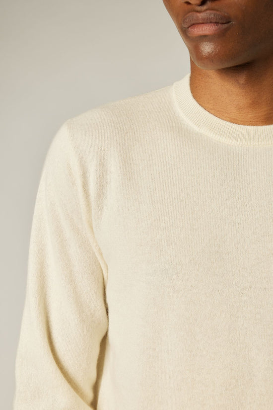 OFF WHITE -- Caelus Crew Neck Cashmere Sweater